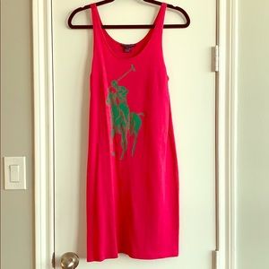 Ralph Lauren purple collection big pony dress